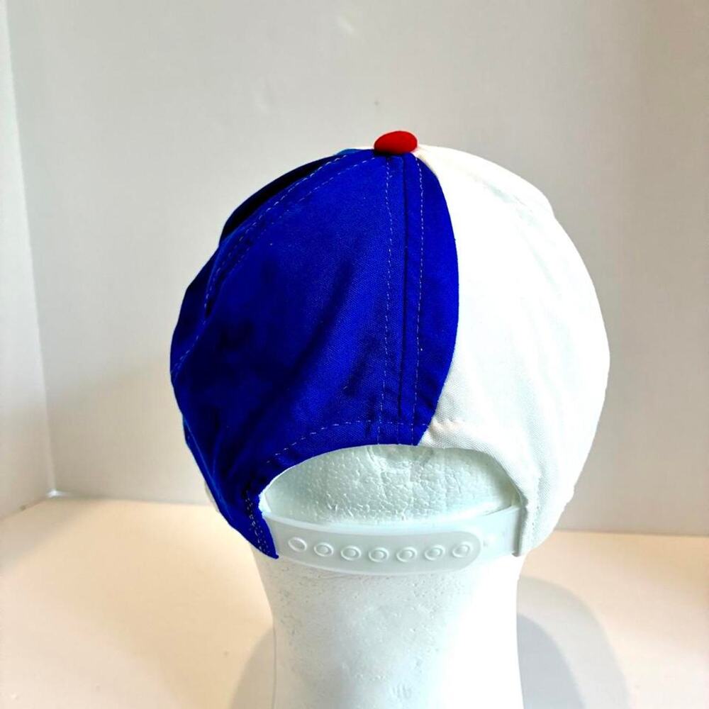 Yupoong Vintage NASCAR Racing Miller Racing Cap Hat Blue Red White - Picture 6 of 8